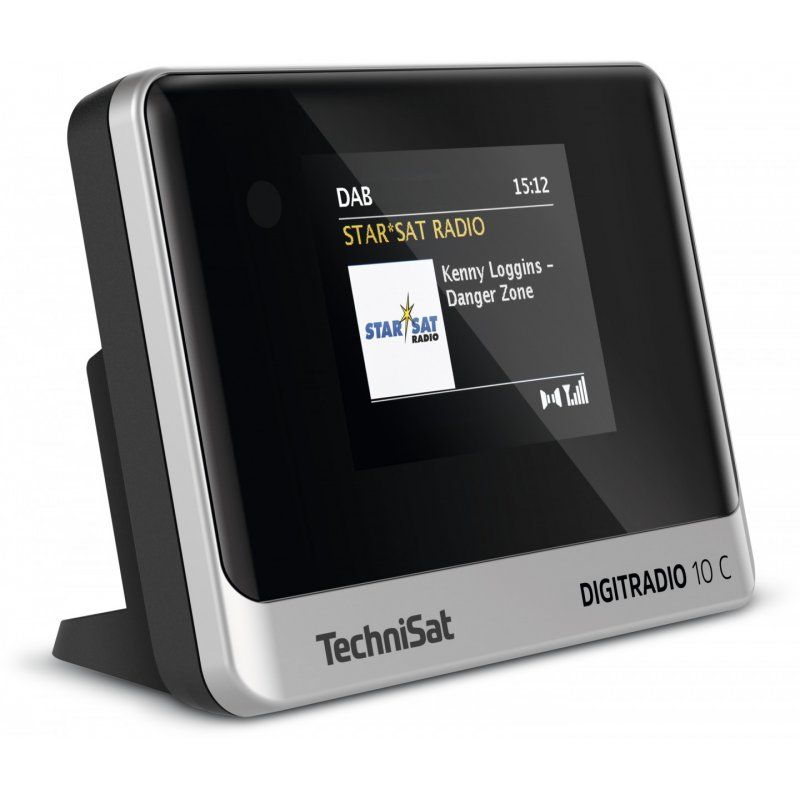 TechniSat DIGITRADIO 10 C Personal Analog & digital Black, Silver