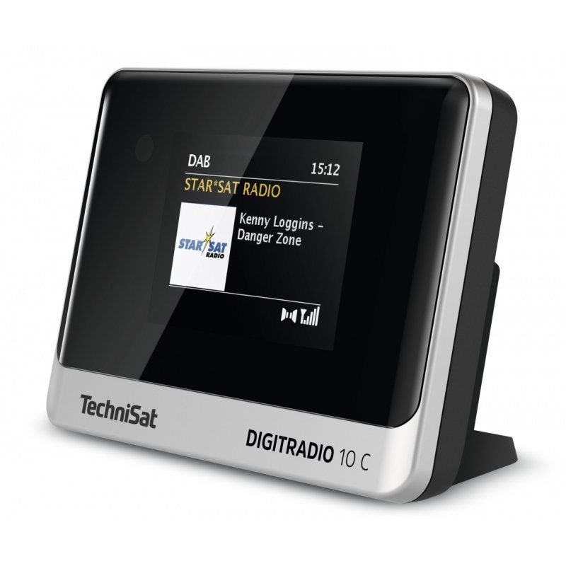 TechniSat DIGITRADIO 10 C Personal Analog & digital Black, Silver