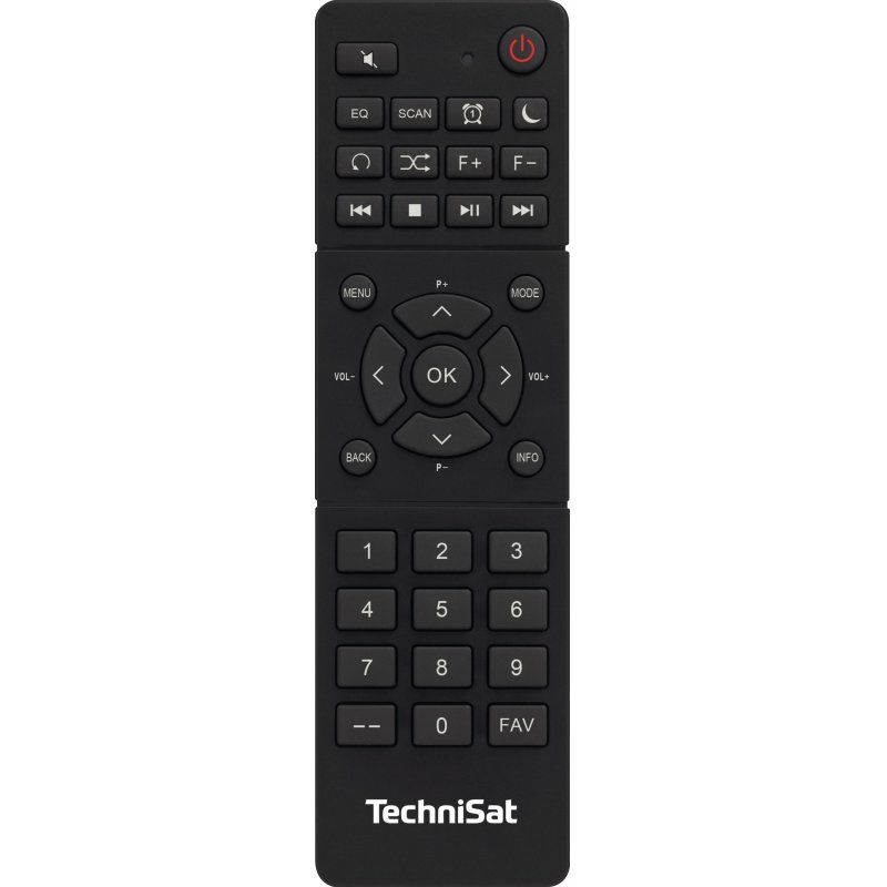 TechniSat DIGITRADIO 10 C Personal Analog & digital Black, Silver