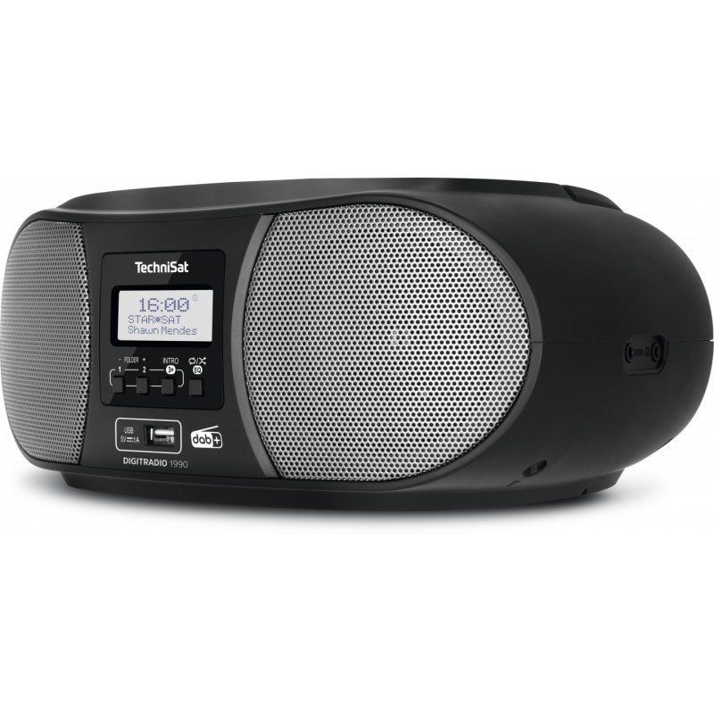 TechniSat Digitradio 1990 Portable Analog & digital Black, Grey