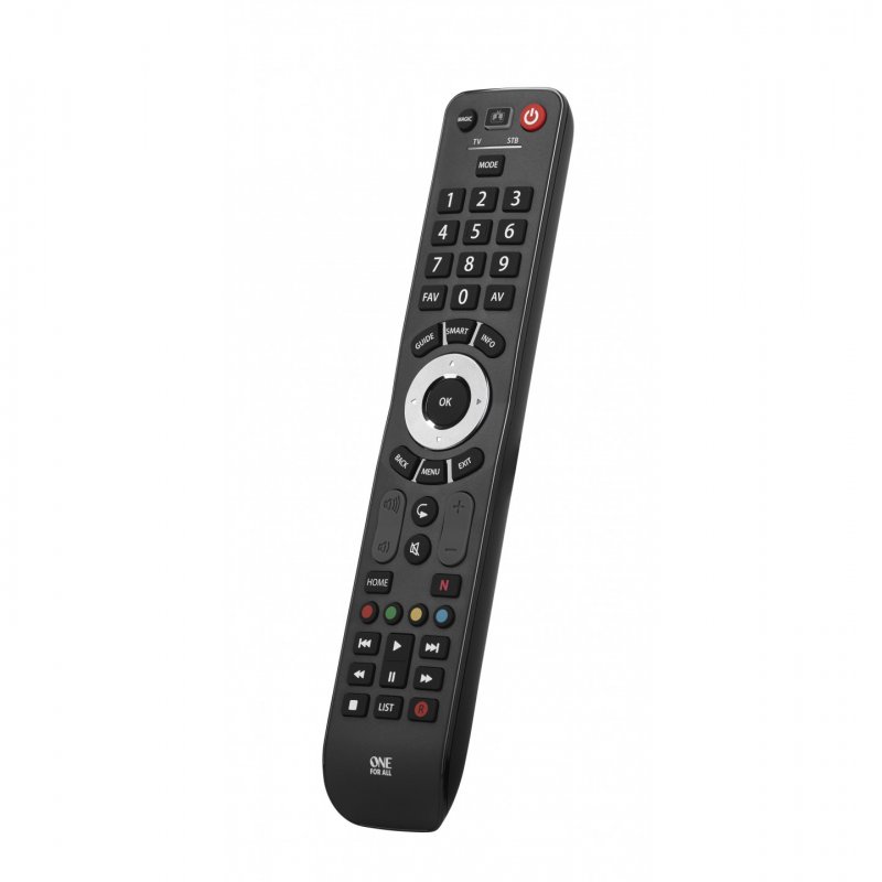One For All Advanced Evolve 2 télécommande IR Wireless TV, Boitier décodeur TV Appuyez sur les boutons