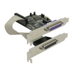 DeLOCK PCI Express card 2 x parallel carte et adaptateur d'interfaces
