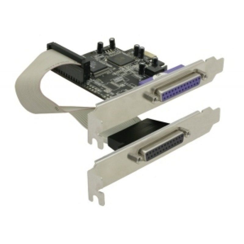 DeLOCK PCI Express card 2 x parallel carte et adaptateur d'interfaces