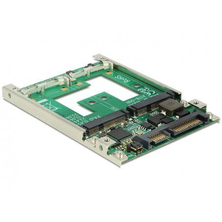 DeLOCK Konverter 2,5''SATA 22p-mSata | mit Raid