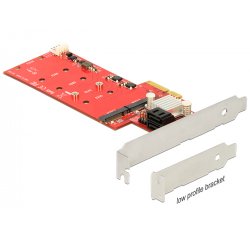 DeLOCK PCIe 2x M.2 NGFF+ 2x SATA Raid