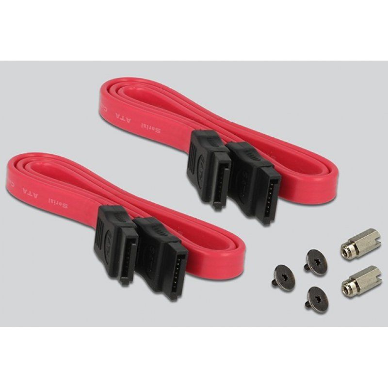 DeLOCK PCIe x1  2 x M.2 Key B Low Profi