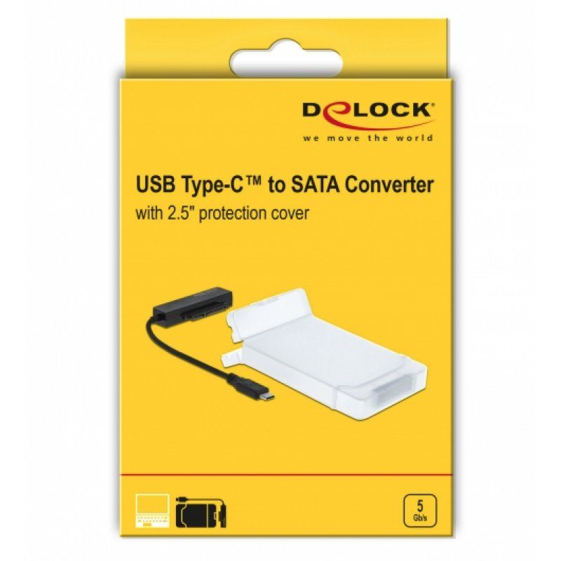 DeLOCK USB-CSATA Konv. m. 2.5" Schutzh.