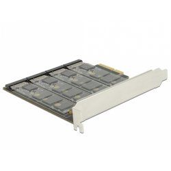 DeLOCK PCIe Karte4x int M.2 B mit RAID