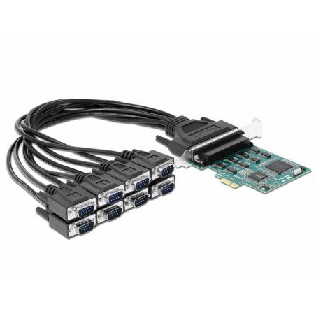 DeLOCK PCIe Karte 8xSeriell RS-232 DB9