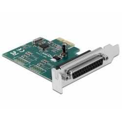 DeLOCK PCIe1xParall +LP Slotblech