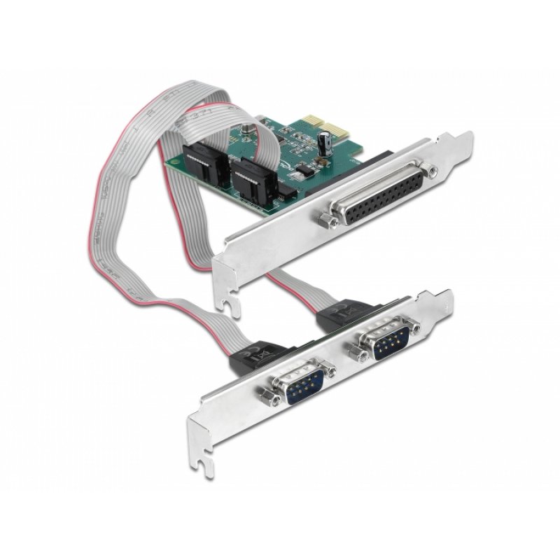 DeLOCK 90413 interface cards/adapter Internal Parallel, RS-232