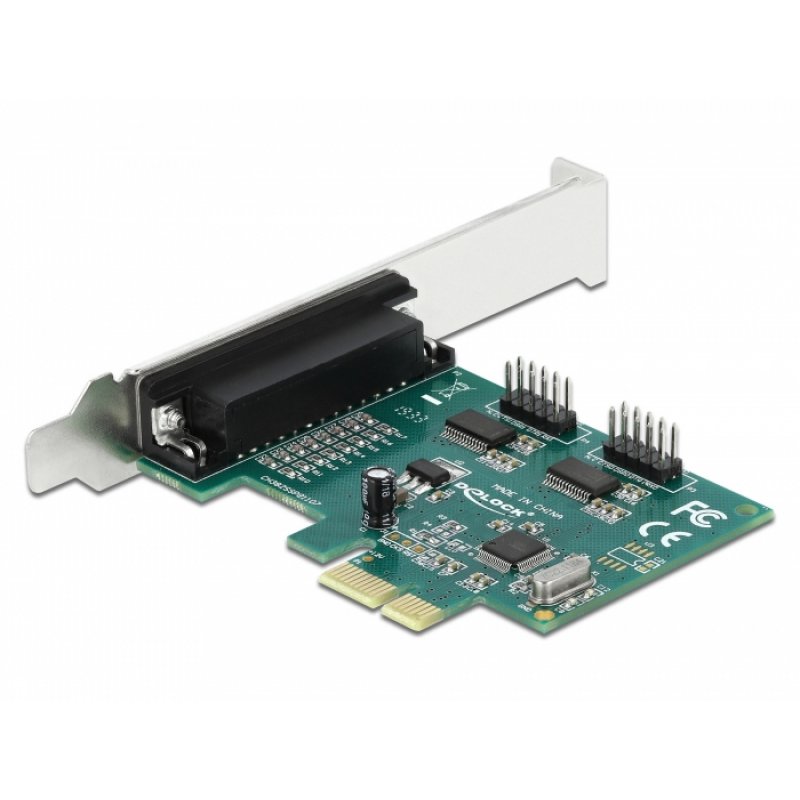 DeLOCK 90413 interface cards/adapter Internal Parallel, RS-232