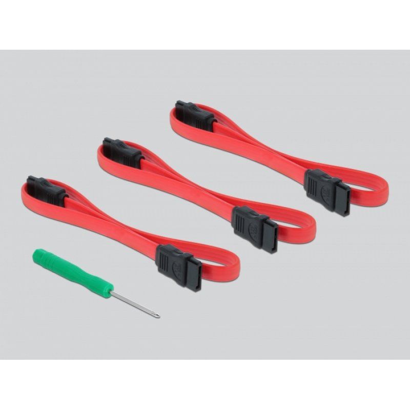 DeLOCK PCIe 3P SATA+M.2 KeyB x4 LP | 90499