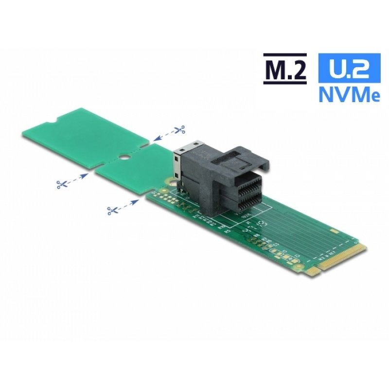 DeLOCK M2SFF-8643 NVMe 22110/2280/2260 | 63145
