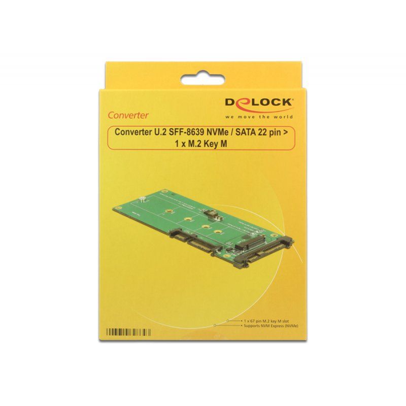 DeLOCK 62864 carte et adaptateur d'interfaces Interne M.2