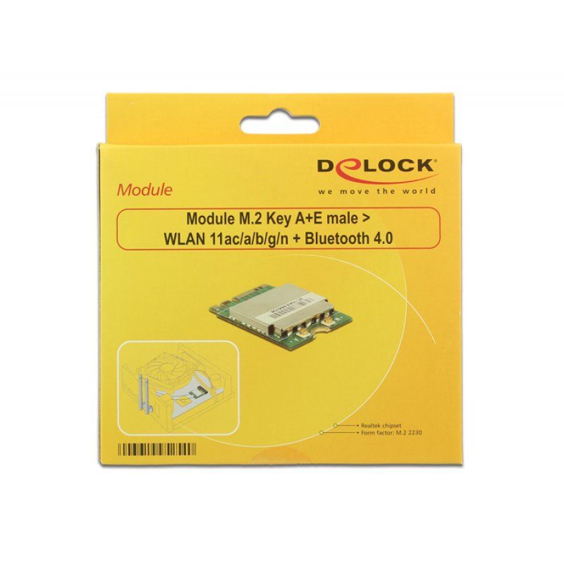 DeLOCK M.2 Modul - WLAN+ Bluetooth 4.0