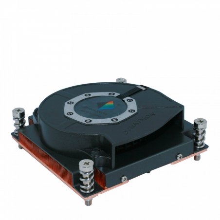 Inter-Tech R-16 Processor Cooler 8 cm Black, Copper