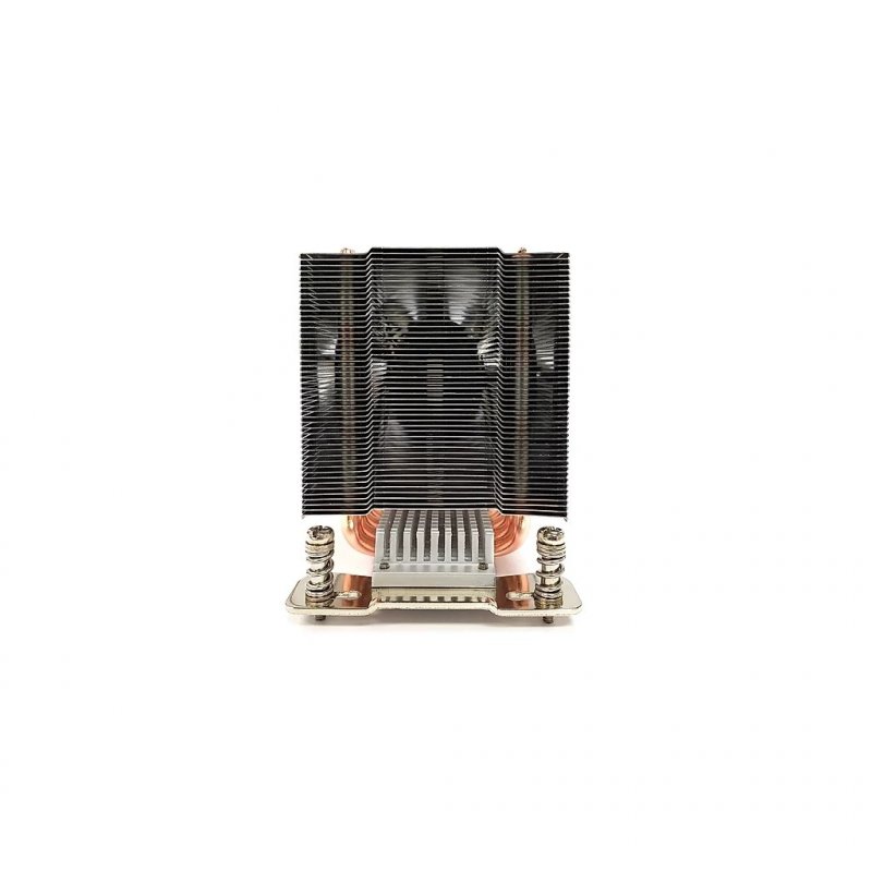 Inter-Tech A-35 Processor Cooler 8 cm Aluminium, Black