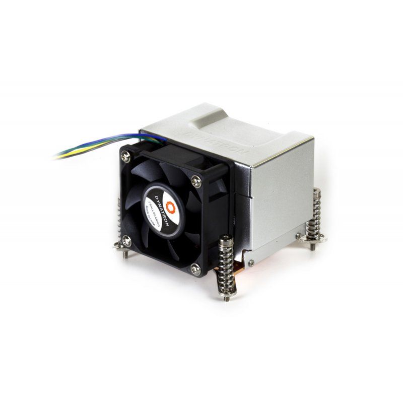 Dynatron K666R1 système de refroidissement d’ordinateur Processeur Refroidisseur d'air 6 cm Aluminium, Noir 1 pièce(