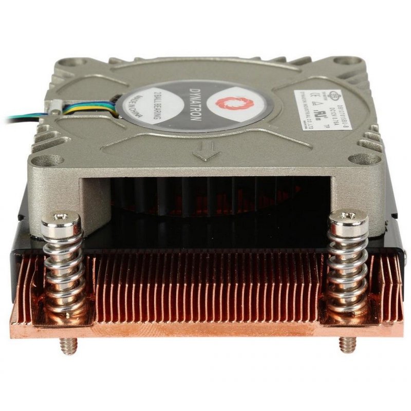 Inter-Tech A-18 Processor Air cooler 7 cm Copper, Grey