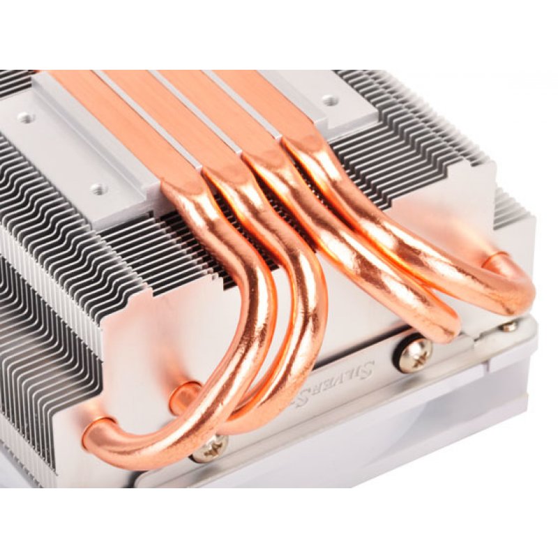 Silverstone SST-AR06 système de refroidissement d’ordinateur Processeur Refroidisseur 9,2 cm Bleu, Blanc