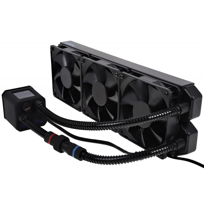 Alphacool Eisbaer 360 CPU Processor All-in-one liquid cooler 12 cm Black