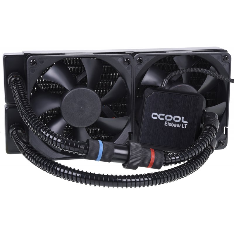 Alphacool Eisbaer LT240 CPU Processor All-in-one liquid cooler 12 cm Black