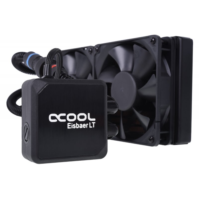 Alphacool Eisbaer LT240 CPU Processeur Refroidisseur de liquide tout-en-un 12 cm Noir