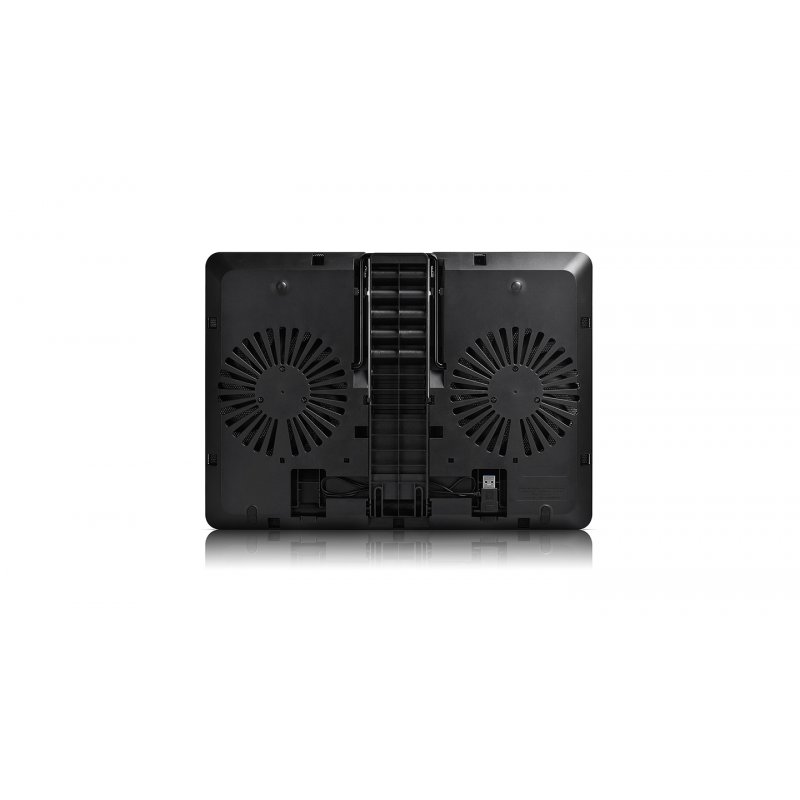 DeepCool U PAL notebook cooling pad 39.6 cm (15.6") 1000 RPM Black