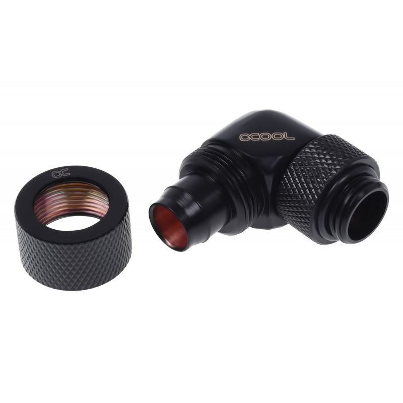 Alphacool compatible Anschraubtülle 90° drehbar 1/4 | 62368