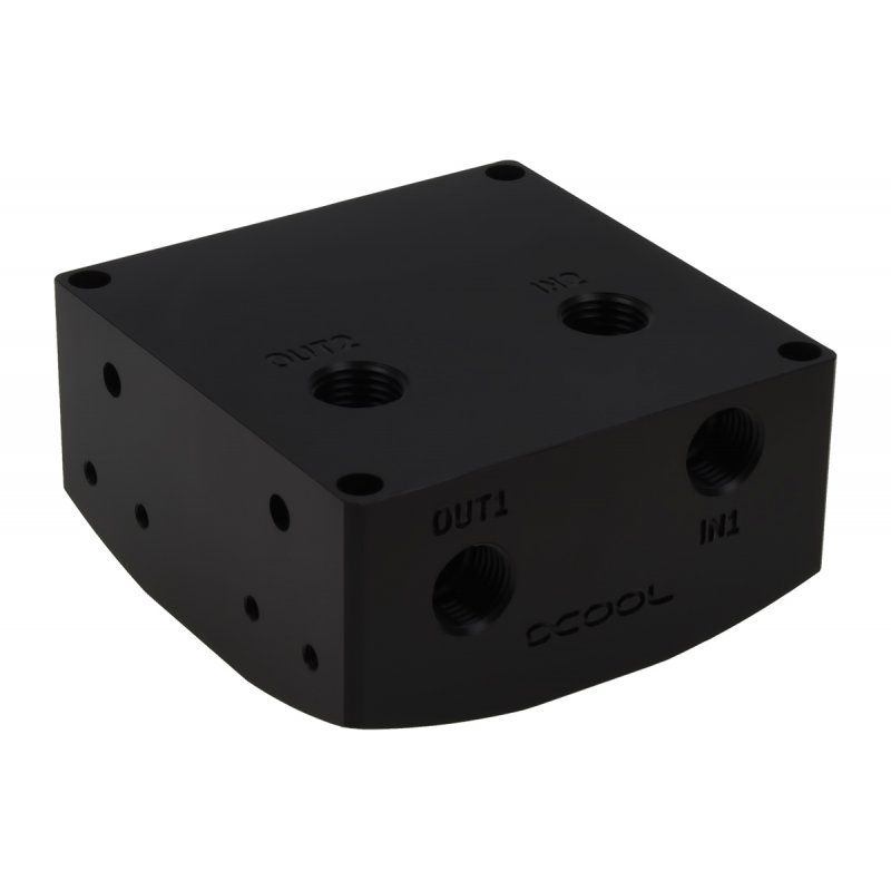 Alphacool compatible Eisdecke D5 -Black Acetal G1/4 | 1011347