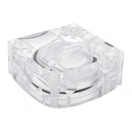 Alphacool compatible Eisdecke D5 -Black Plexi G1/4 | 1011348