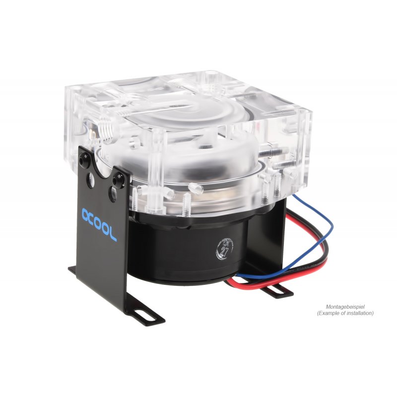 Alphacool compatible Eisdecke D5 -Black Plexi G1/4 | 1011348