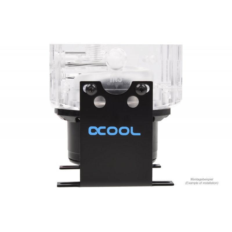 Alphacool compatible Eisdecke D5 -Black Plexi G1/4 | 1011348