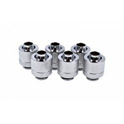 Alphacool compatible Eiszapfen 13/10mm Anschraubtül | G1/4 - Chrome Sixpack  - 1011158