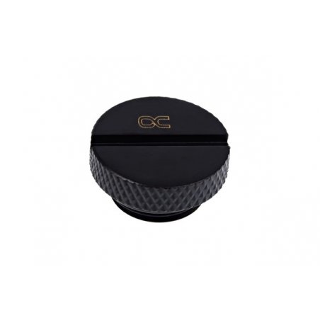 Alphacool compatible Eiszapfen Verschlußschraube bk | G1/4 - Deep Black  - 1011181