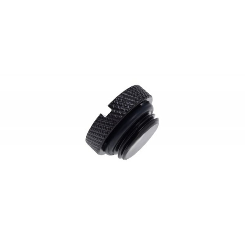 Alphacool compatible Eiszapfen Verschlußschraube bk | G1/4 - Deep Black  - 1011181