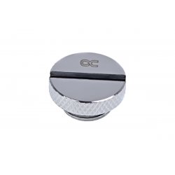 Alphacool compatible Eiszapfen Verschlußschraube ch | G1/4 - chrome  - 1011182