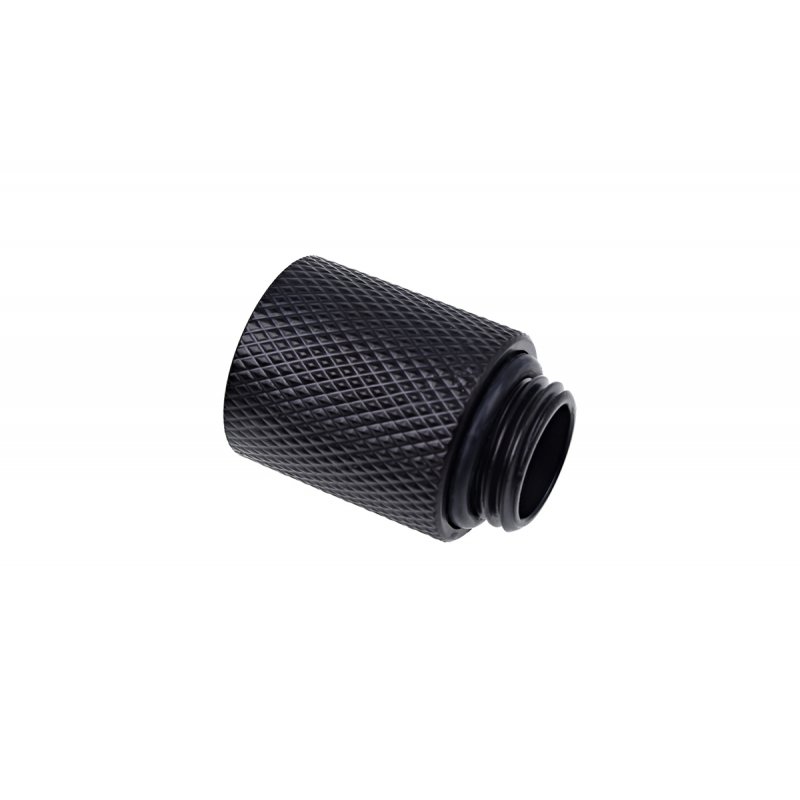 Alphacool compatible Eiszapfen Verlängerung 20mm bk | G1/4 AG auf G1/4 IG - Deep Black 1011185