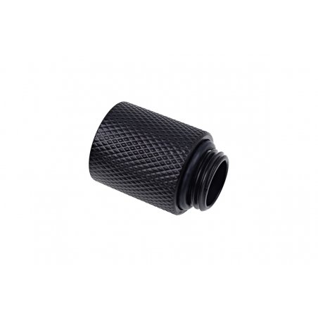 Alphacool compatible Eiszapfen Verlängerung 20mm bk | G1/4 AG auf G1/4 IG - Deep Black 1011185