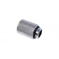 Alphacool compatible Eiszapfen Verlängerung 20mm ch | G1/4 AG auf G1/4 IG - Chrome 1011186