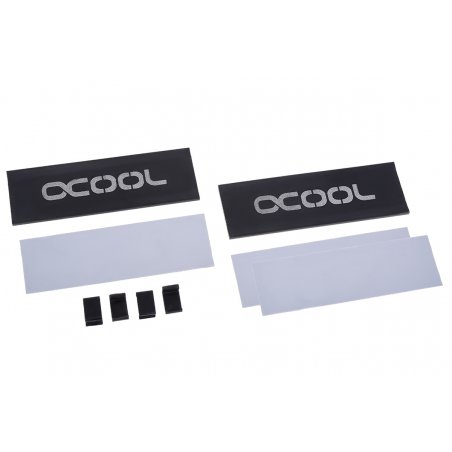 Alphacool HDX - M.2 SSD M01 Carte SIM Dissipateur thermique/Radiateur Noir