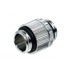 Alpha HF Doppelnippel G1/4 AG G1/4    sr | drehbar Chrome - 64221