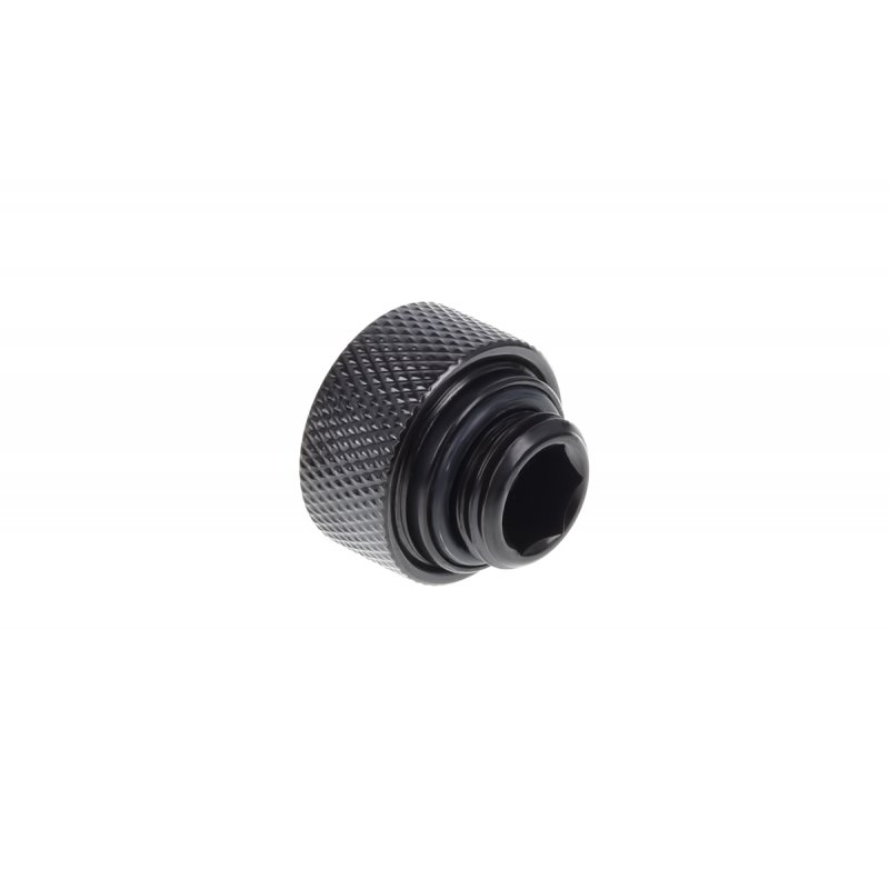 Alphacool compatible Eiszapfen 13mm HT Tülle 6/P bk | G1/4 Deep Black Sixpack - 1012836