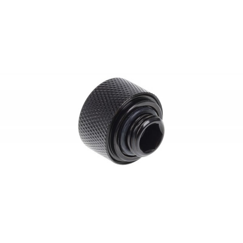Alphacool compatible Eiszapfen 16mm HT Tülle 6/P bk | G1/4 Deep Black Sixpack - 1012838