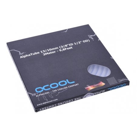 Alphacool compatible AlphaTube HF 13/10 UV cl/bu 3m