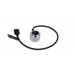 Alphacool compatible Aurora HT LED Ring 16mm RGB | Chrome - 1015486