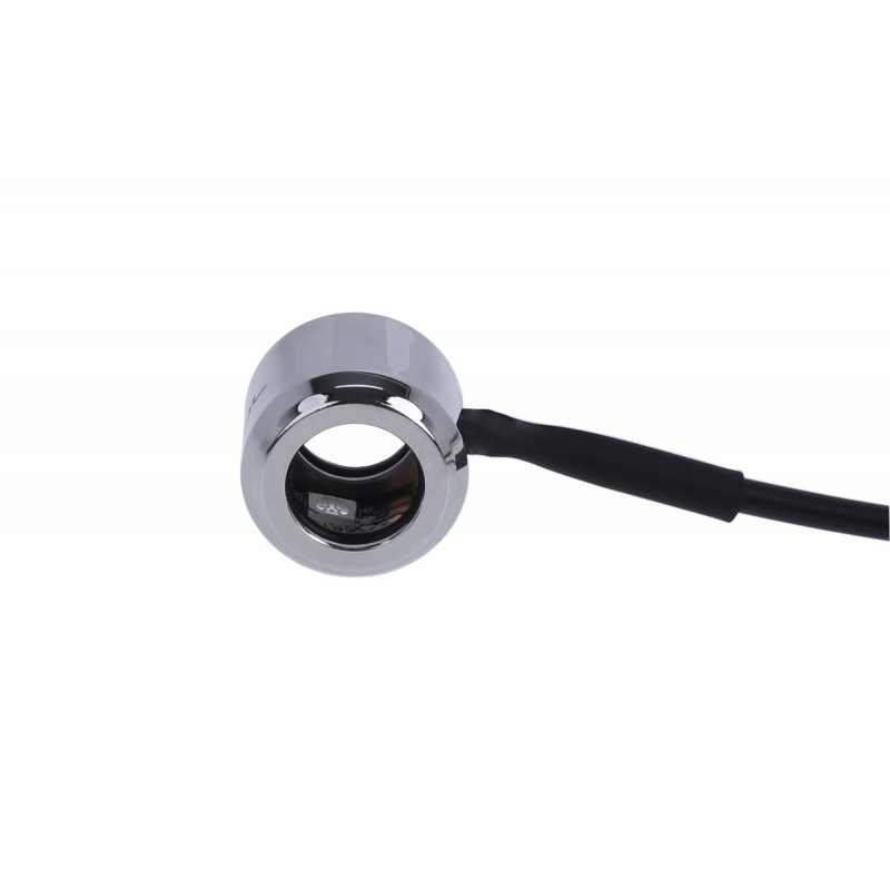 Alphacool compatible Aurora HT LED Ring 16mm RGB | Chrome - 1015486