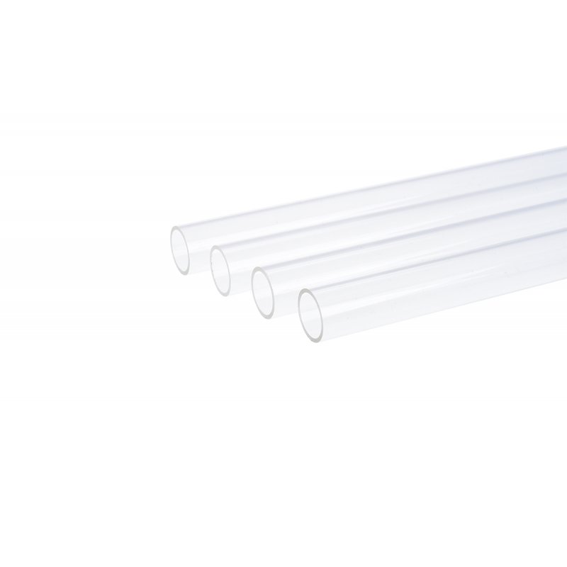 Alphacool compatible HardTube 12/10mm Plexi 60cm | 4er Set,Klar  (1013556)