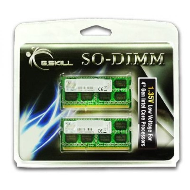 G.Skill 8GB DDR3-1600 memory module 2 x 4 GB 1600 MHz